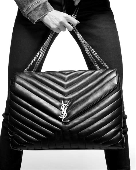 ysl quilted large bag|YSL loulou large bag.